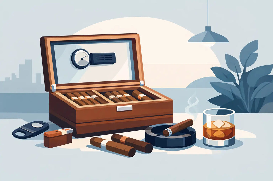 Cum alegi un humidor pentru trabucuri acasă